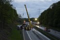 VU Gefahrgut LKW umgestuerzt A 4 Rich Koeln Hoehe AS Gummersbach P493